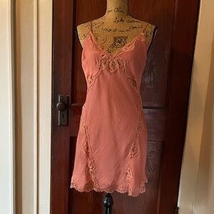 Victoria’s Secret satin lace slip
